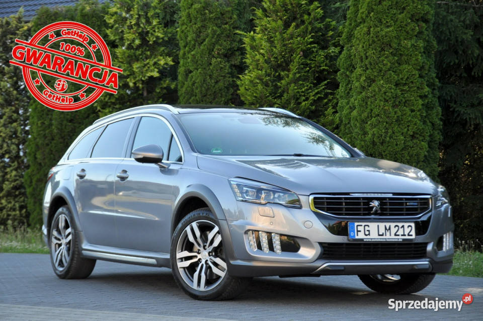 Peugeot 508 RXH 20HDI180Full LedNaviSkóryHead światła przeciwmgielne Ostrów Mazowiecka