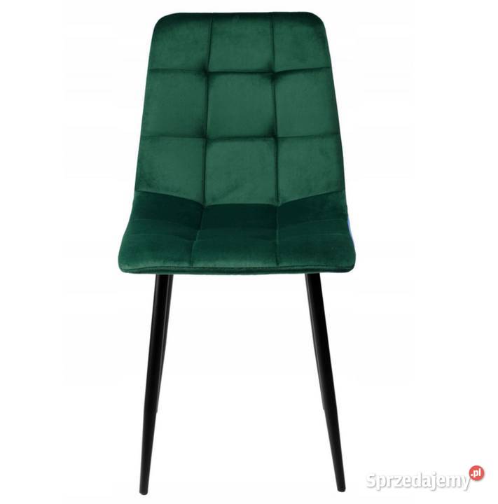 Krzesło tapicerowane welurowe do salonu jadalni Poznań