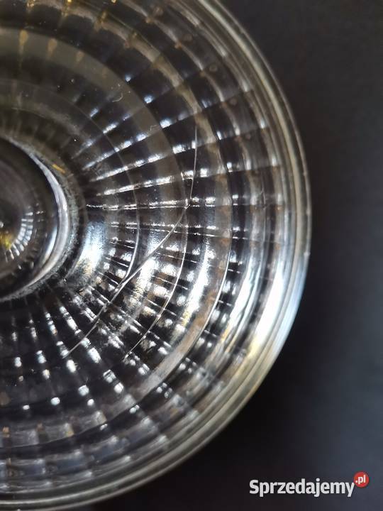 Stara bomboniera Ufo szkło Ząbkowice design PRL śląskie Siemianowice Śląskie