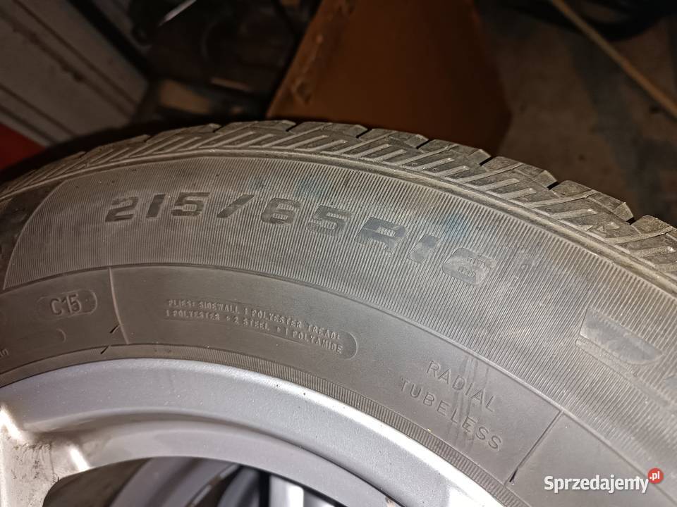 Alufelgi z oponami zimowymi Enzo 65Jx16 sprzedam