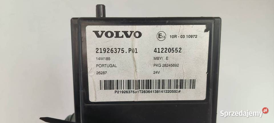 MODUŁ VOLVO FH II FH5 460 21926375 osobowe kujawsko-pomorskie Lipno sprzedam