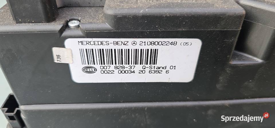 Pompka zamka centralnego mercedes w210 Zbąszyń sprzedam