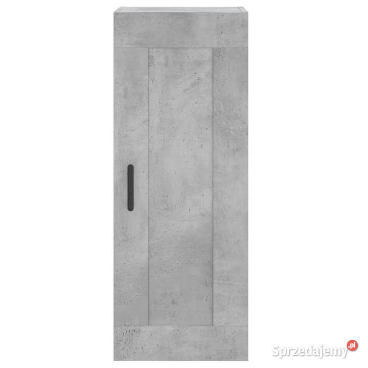Wysoka szafka szarość betonu 345x34x180 Warszawa