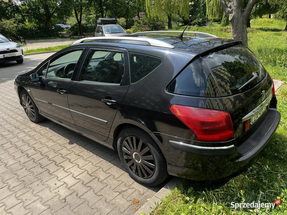 Peugeot 407 22 benzyna 2006 bogate wyposażenie Lublin sprzedam