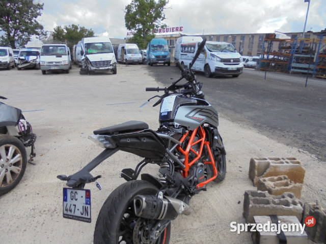 KTM 125 Duke KTM GC447 uszkodzony Łódź sprzedam