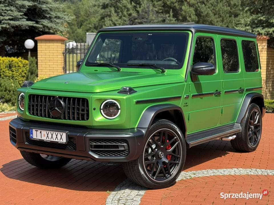 Mercedes G 63 AMG V8 4Matic Salon Bezwypadkowa garażowany Widełki