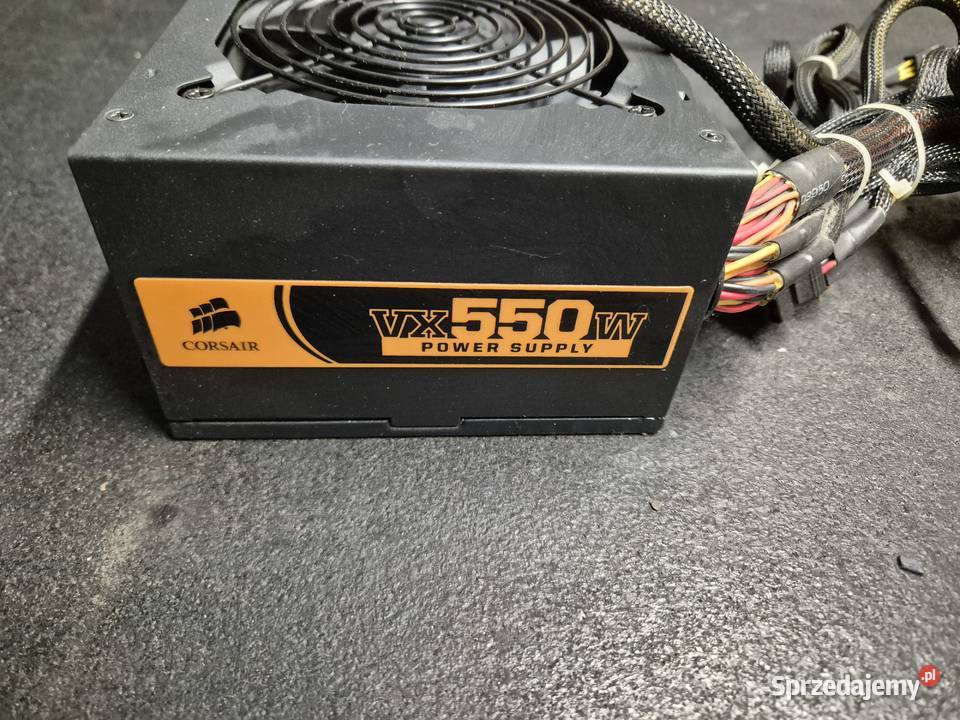 Zasilacz ATX do komputera vx550W corsair śląskie Ruda Śląska sprzedam