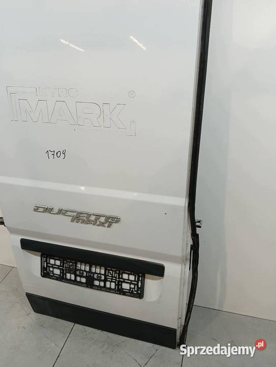 DRZWI LEWE TYŁ BIAŁE LIFT Fiat Ducato III 2007