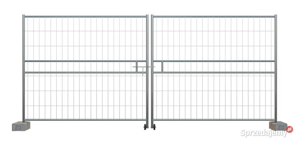 Brama dwuskrzydłowa ażurowa z ryglem i kółkami zachodniopomorskie Szczecin