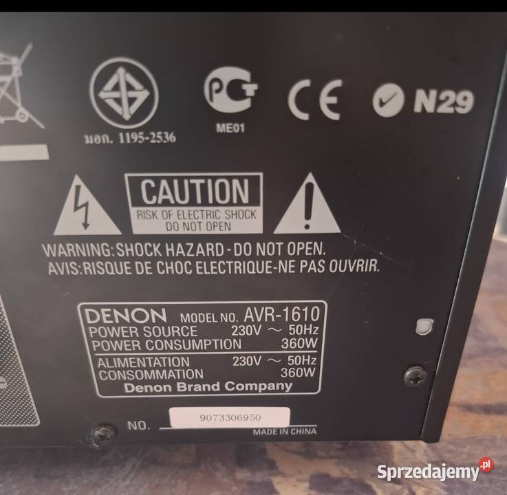 Denon AVR 1610 Orzesze