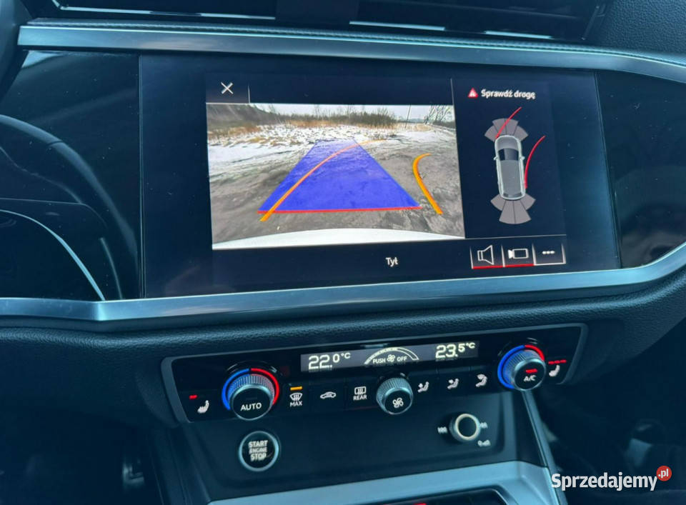 Audi Q3 20 231 4x4 AT Fulled Panorama Virtual komputer pokładowy pomorskie Gdynia