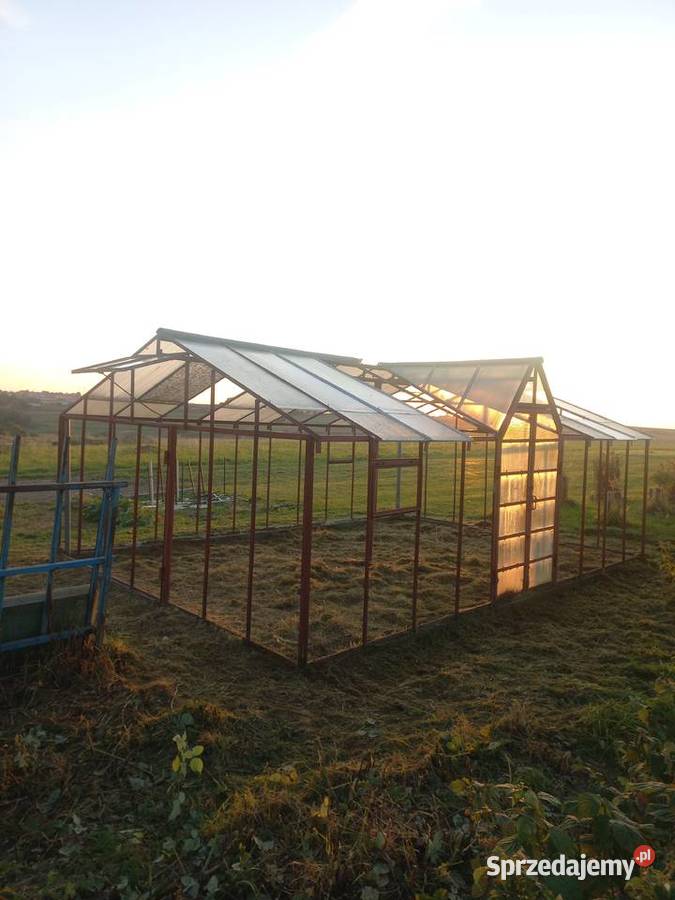 Szklarnia ogrodowa 6x4 m małopolskie