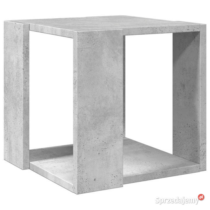Stolik kawowy szarość betonu 32x32x30 WM848146 mazowieckie Warszawa