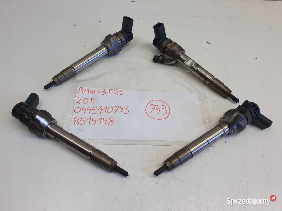 WTRYSKIWACZ BMW F10 F30 20 D wtrysk 0445110743 Chełm
