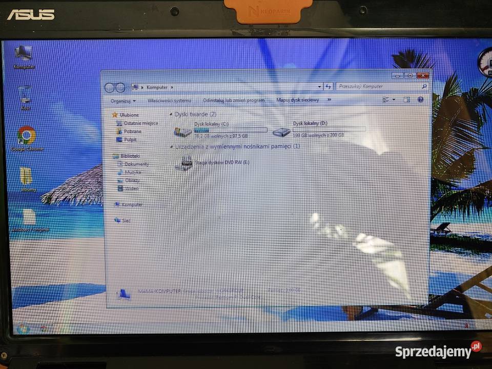 Laptop Asus z zasilaczem Karta graficzna Tomaszów Mazowiecki