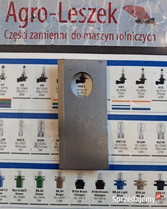 Nożyk kosiarki 105x48x4 fi205x23 Taarup DFahr podlaskie Bielsk Podlaski