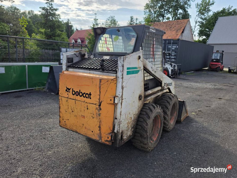 Miniładowarka Bobcat 643 Koparki Maszyny budowlane Owczary