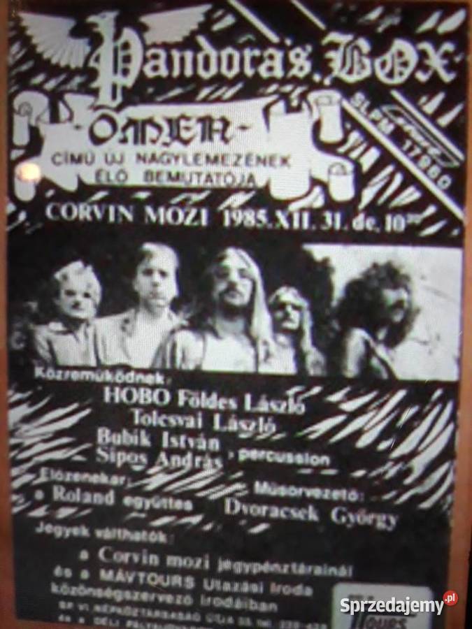 Archiwum węgierskiego rocka PANDORAS BOX Start Rzeszów sprzedam