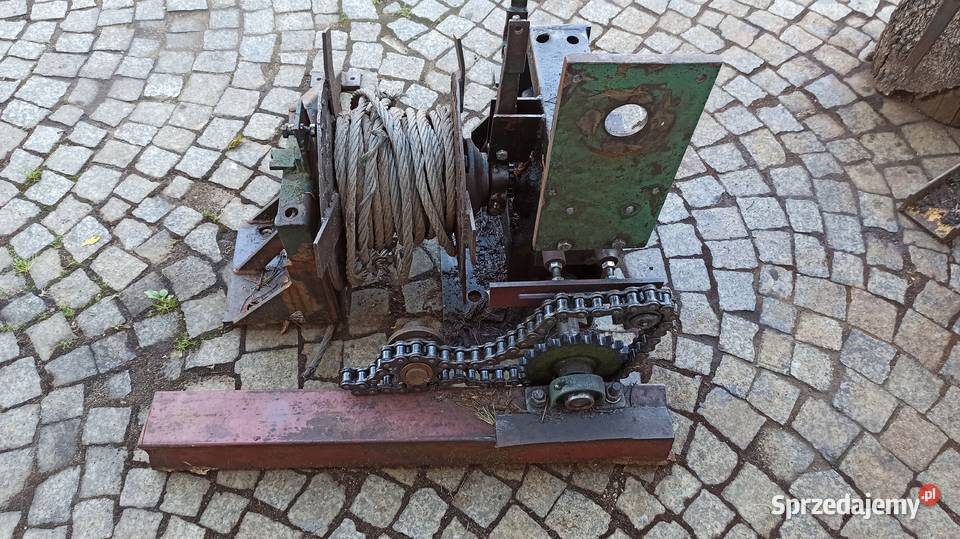 Wciągarka Leśna Zrywkowa Wyciągarka Ciągnik Garwolin