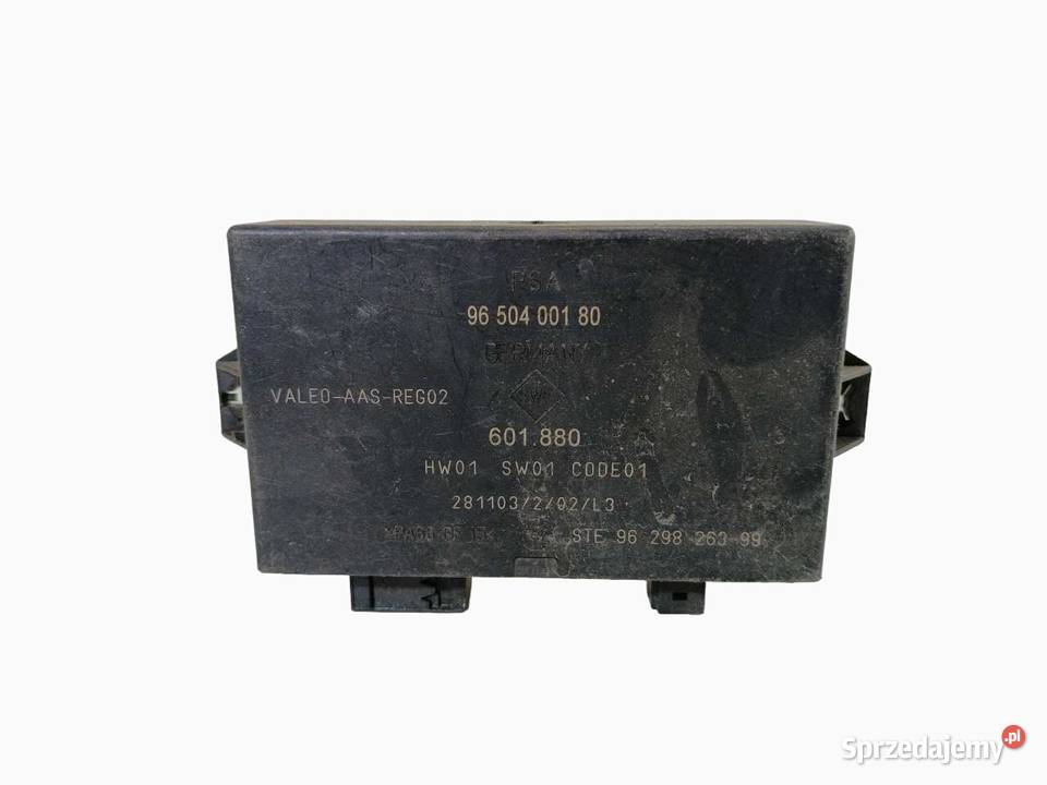MODUŁ PDC PEUGEOT 607 9650400180