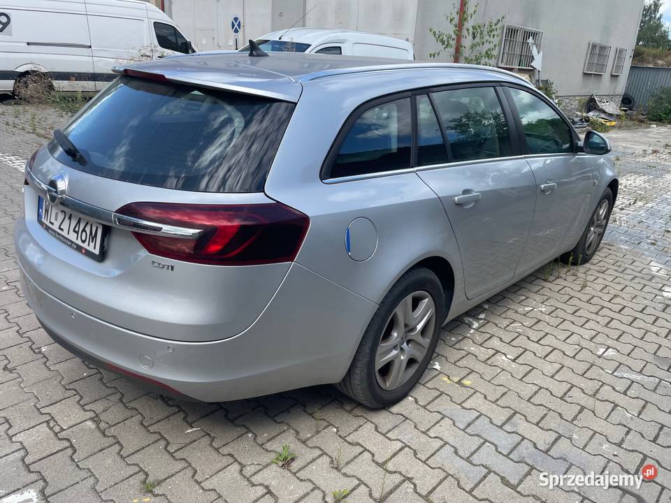 Syndyk sprzeda Opel Insignia 16 CDTI Automat Warszawa