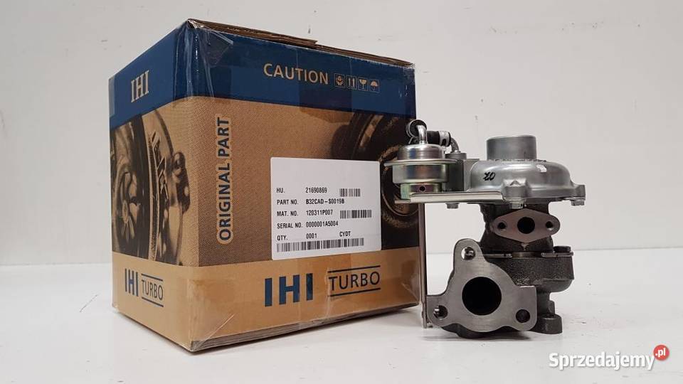 Turbosprężarka IHI CYDT VA170019 VA170021 Siedlce