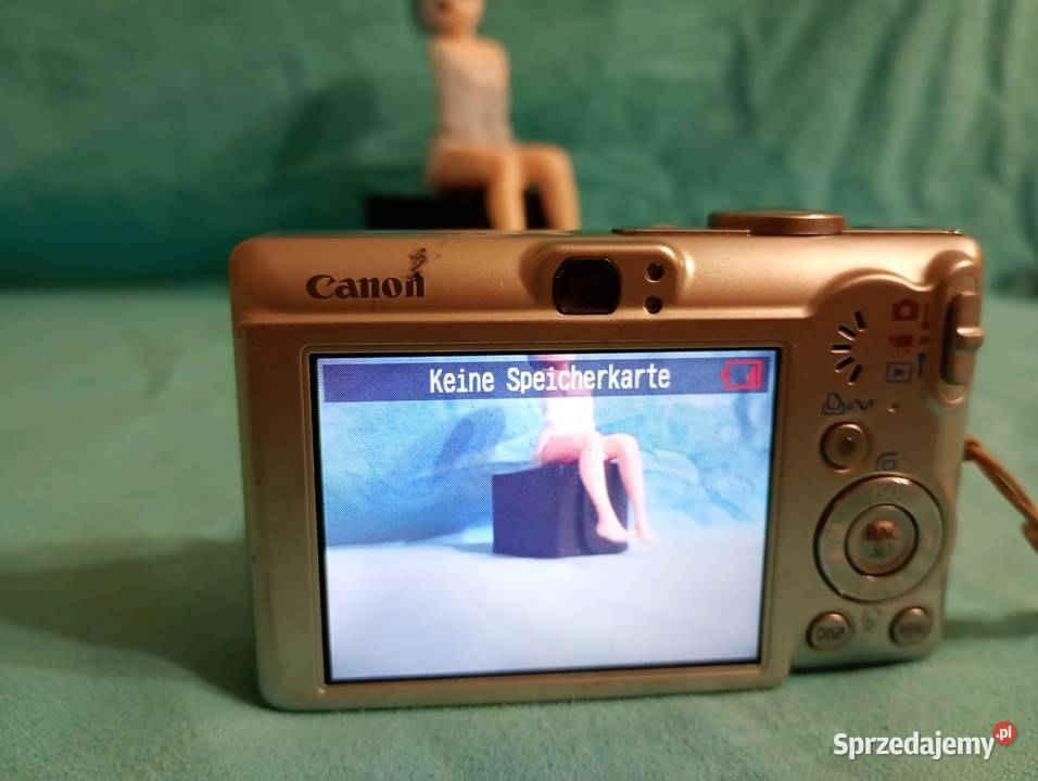 Maleńki metalowy Canon IXUS 60 Kieszonkowy sprzedam