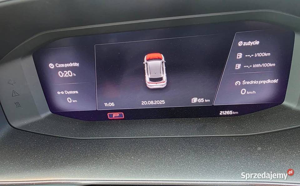 CUPRA FORMENTOR LICZNIK VIRTUAL KOKPIT