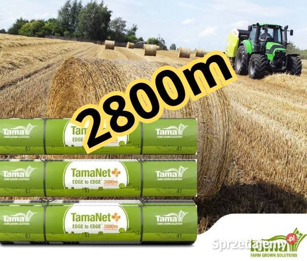 Siatka do pras TAMA NET 2800m kujawsko-pomorskie Golub-Dobrzyń