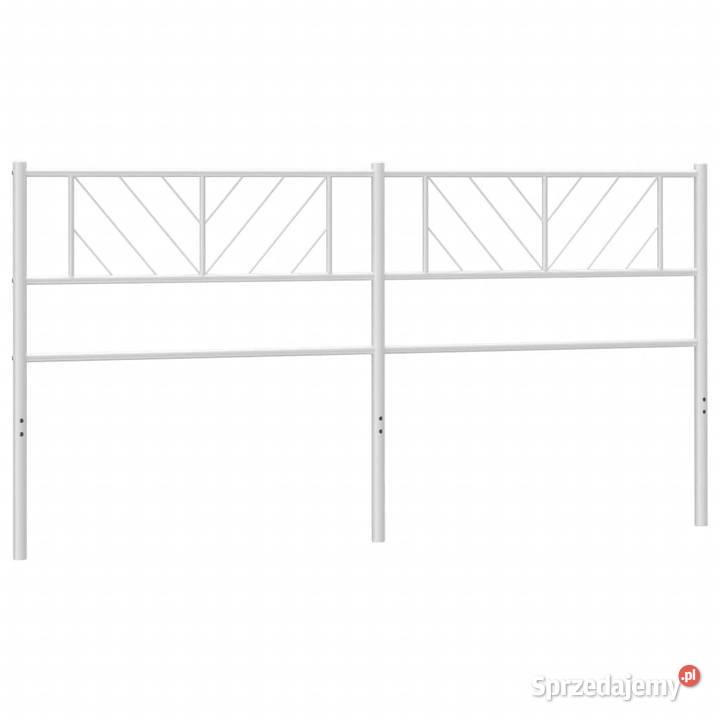 Metalowe wezgłowie białe 193 WM372265