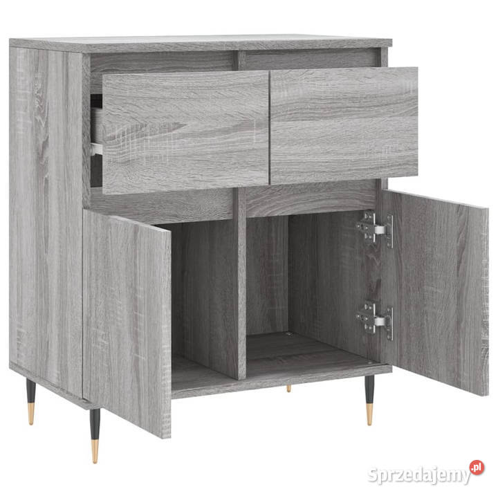 Komoda szary dąb sonoma 60x35x70 materiał Warszawa sprzedam