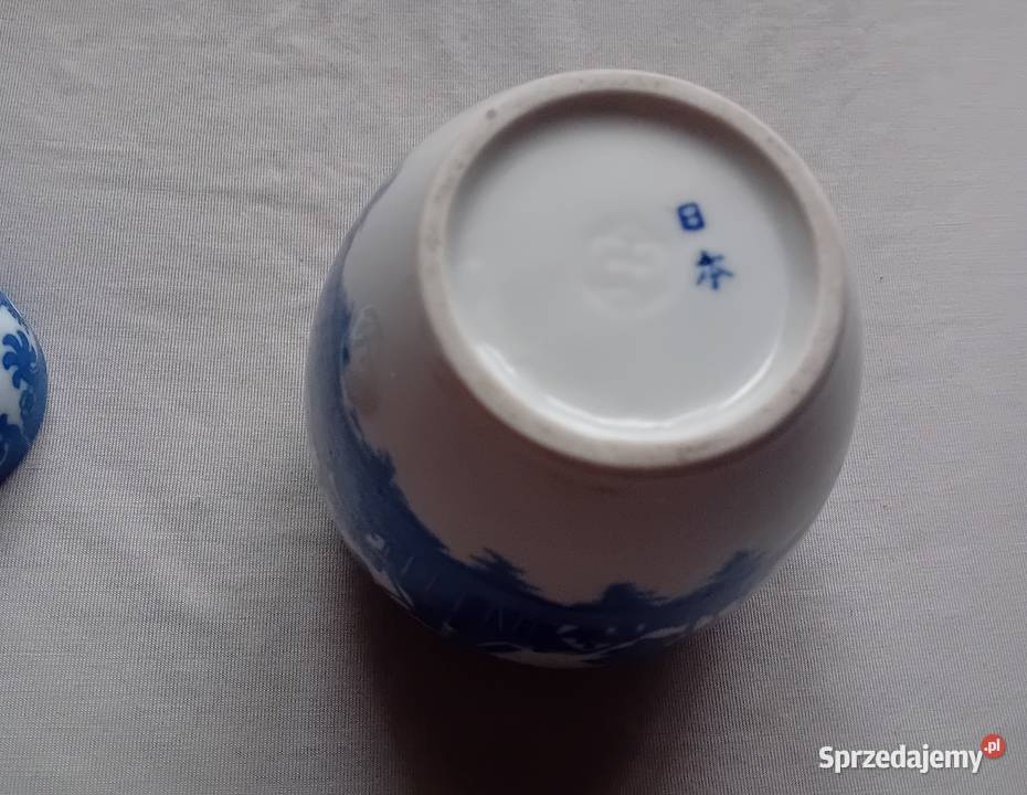 Porcelanowa herbatnica w stylu Delft druga