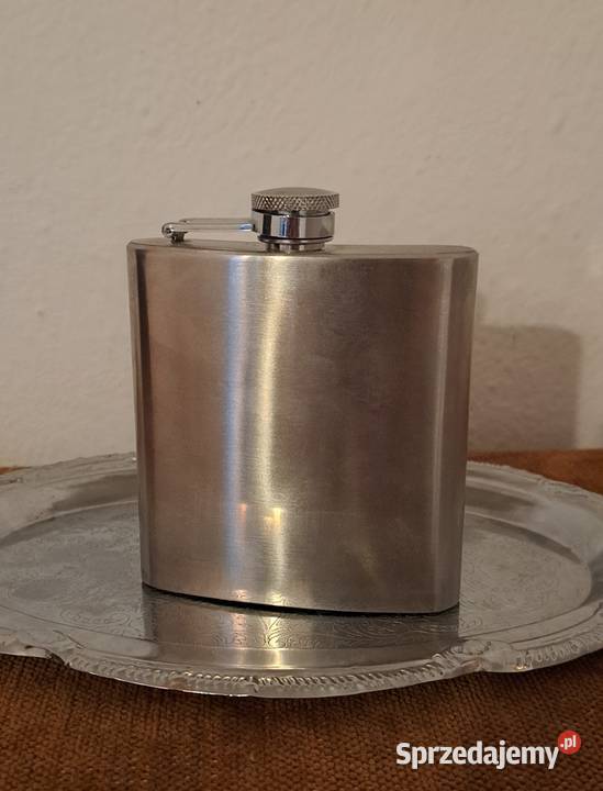 metalowa piersiówka dwie sztuki Warszawa sprzedam