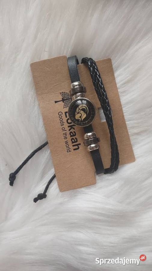 Pleciona bransoletka ze znakiem zodiaku Olkusz