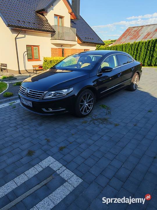 Czarny Volkswagen CC VOLKSWAGEN CC 4x4 4motion Sędziszów Małopolski