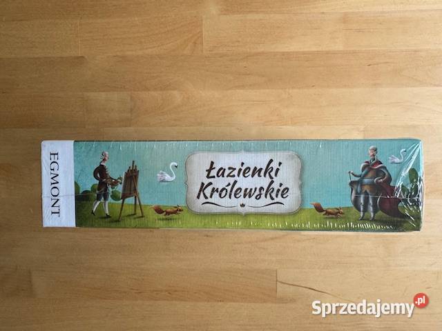 Gra planszowa Łazienki Królewskie Wiek od 8 mazowieckie Warszawa