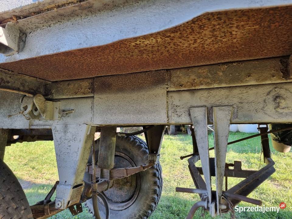 Sprzedam przyczepę 4t wywrotka kujawsko-pomorskie Grabowiec