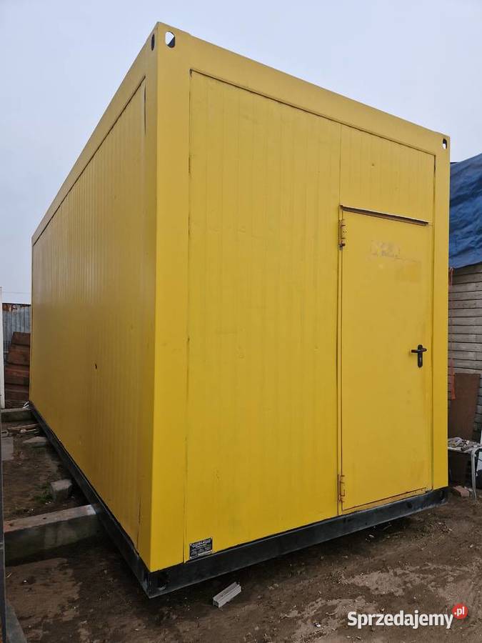 Kontener Biurowy 20 Socjalny wym605x240 Sprzedam Pozostałe Somianka-Parcele