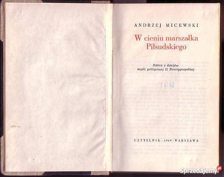 6514 W CIENIU MARSZAŁKA PIŁSUDSKIEGO SZKICE Z