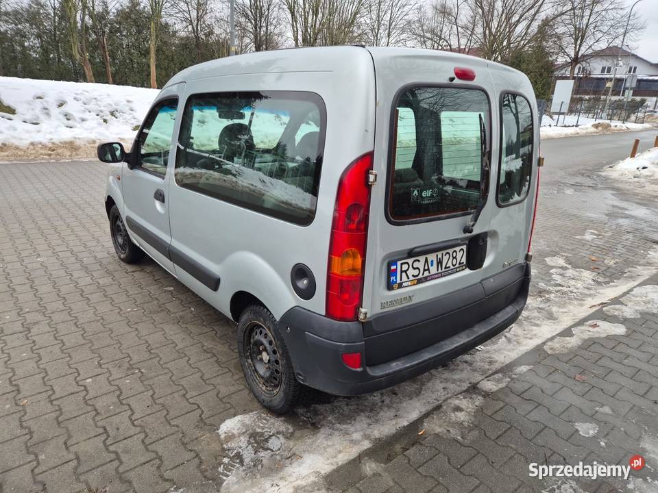 Renault KAngoo Gaz Salon polska jeden właściciel nieuszkodzony podkarpackie Kielanówka