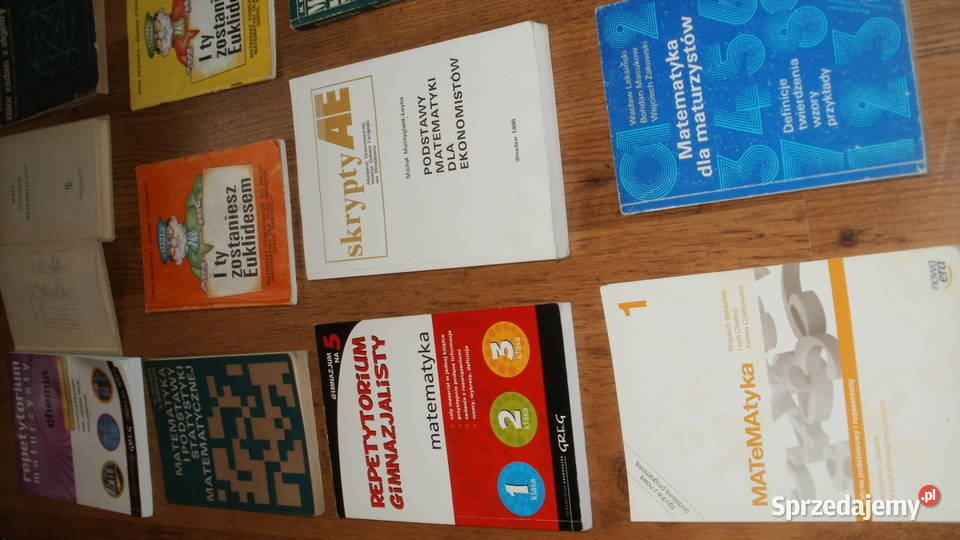 Matematyka jeszcze większy zestaw książek kompendium, repetytorium, opracowanie Warszawa