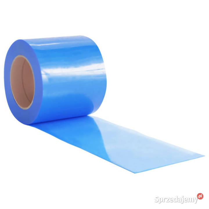 Kurtyna paskowa niebieska 200 mm x 16 mm 50 m