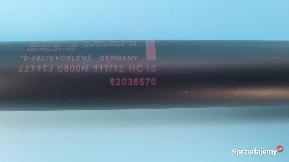 CASE IH PUMA 145 12r SIŁOWNIK GAZOWY MASKI Kolno