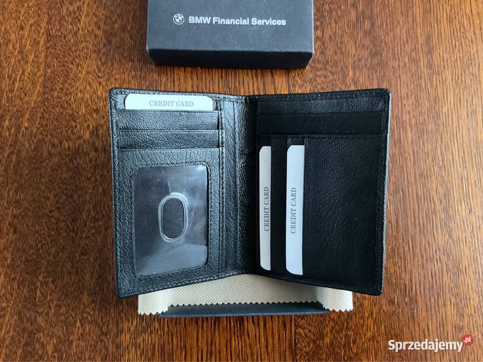 BMW oryginalne etui na karty z ochroną RFID mazowieckie Warszawa sprzedam
