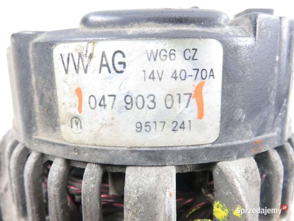 ALTERNATOR SKODA FABIA I 14 AZF 047903017 osobowe