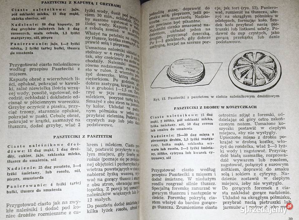 Pasztety paszteciki kanapki Helena miękka Chełm