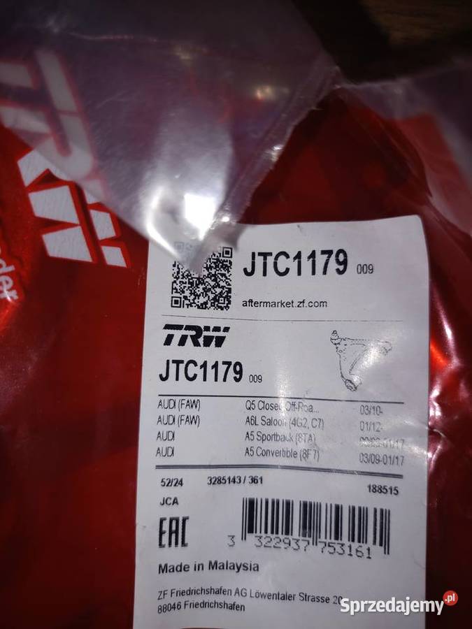 Wahacz zawieszenie koła do AUDI A5 A4 Q5 TRW osobowe