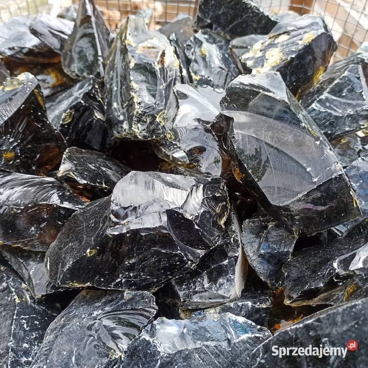 Bryły Szklane Kamień Szklany Kora Kamienna Biała Jaworzno