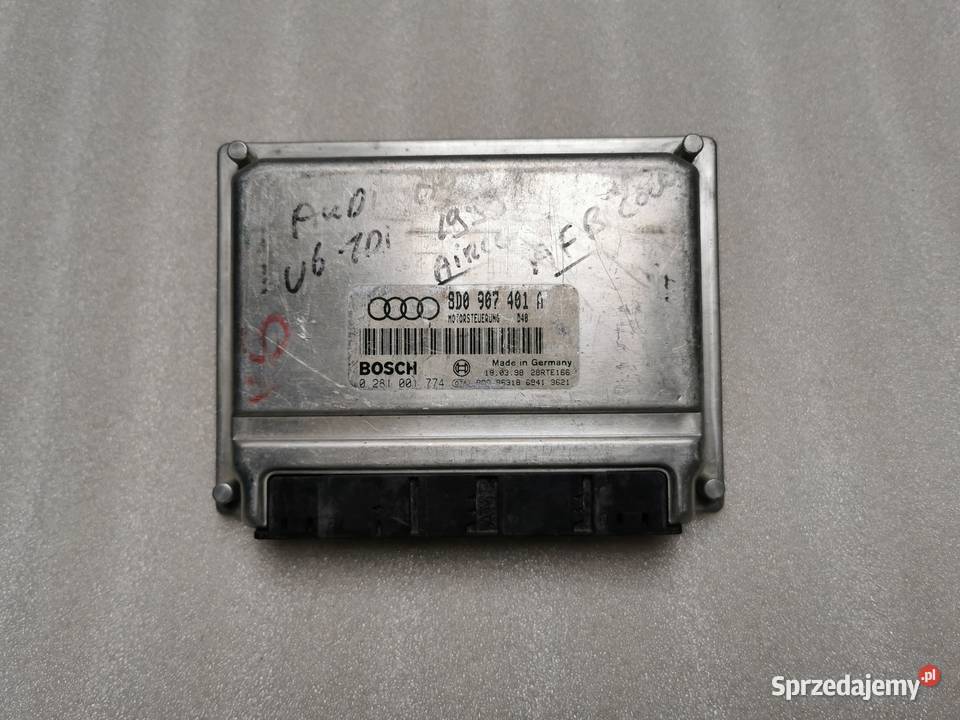 Sterownik Silnika Audi A4 C5 25 TDI 8D0907401A Układ elektryczny Motoryzacja mazowieckie Wyszków