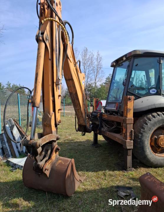 Kaprko ładowarka Case 695 SR młot hydrauliczny podlaskie Klukowo-Kolonia